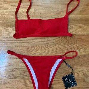 Red bikini
